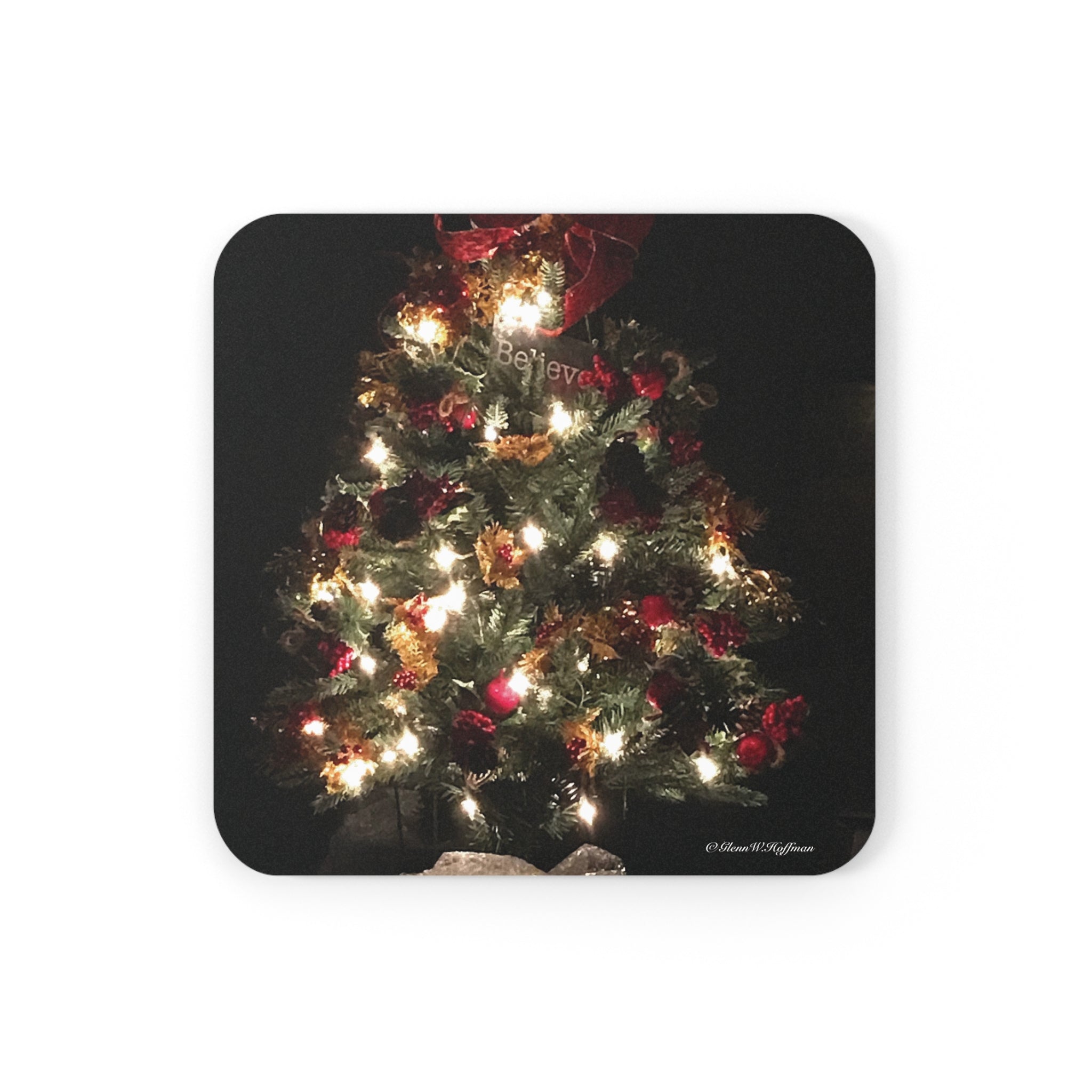 Little Tree, Big Wishes – Drink Coaster, Holiday Collection