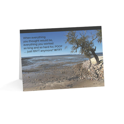 Low Tide in Life - Empathy, Support Card, Shitty Things Happen to Good People