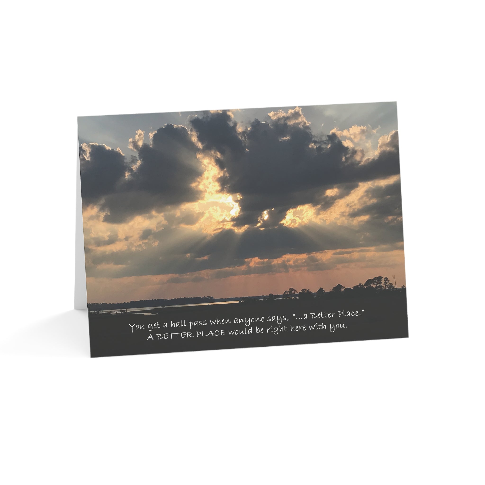 A Promise That Good Will Come - Loss of Child, Grief, Sympathy Card