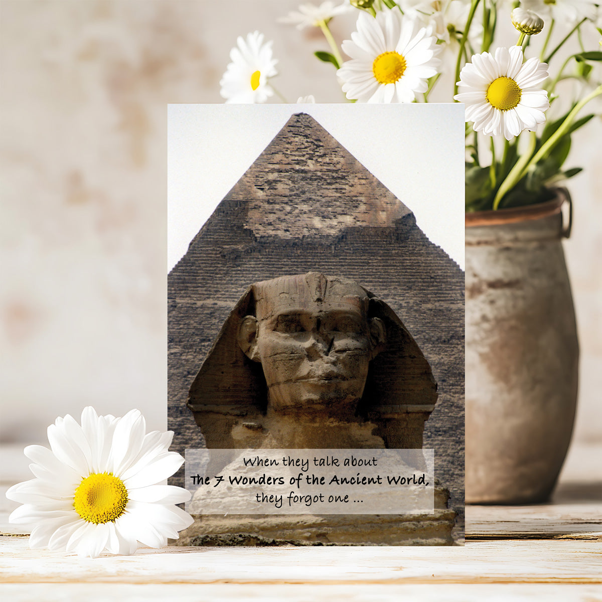 The Wonders of The Ancient World –  Birthday Card, Birthdays & Happy Occasions