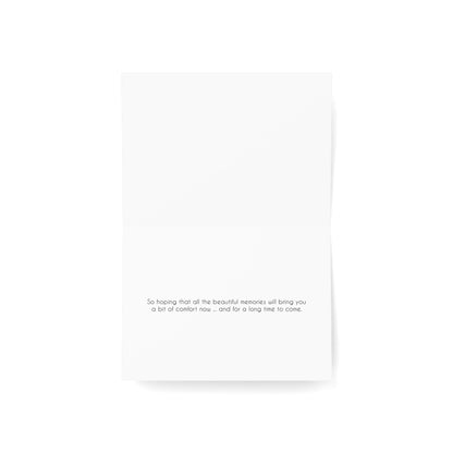 To Happier Times - Comfort and Support, Sympathy Card, General Loss