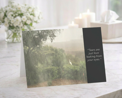 Simply Sadness Drowning Sorrows - Sympathy Card, Loss of Husband, Simply Sorry
