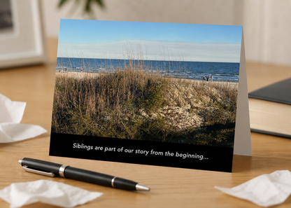 Young Memories, Best Memories – Sympathy Card, Loss of Sibling