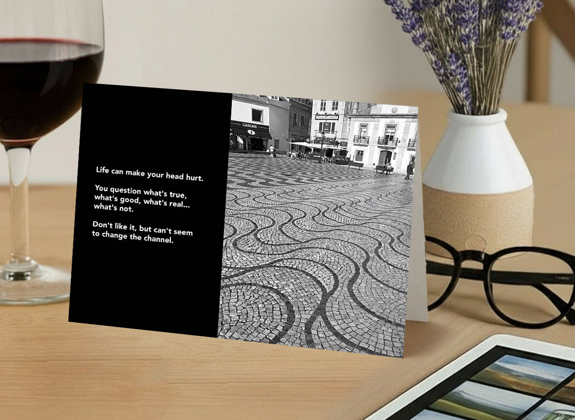 Reflections on a Crazy World –  Empathy, Support, Validation Card