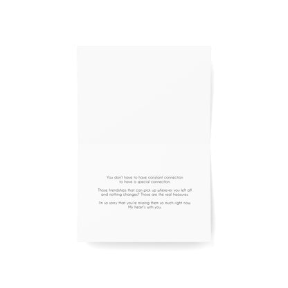 A Lonely Sunrise – Sympathy Card, Loss of Friend