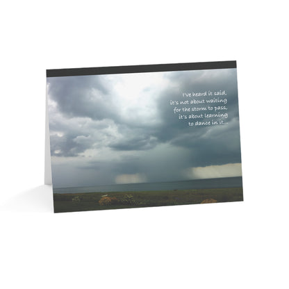 Rain is Leaving, But the Storm's Not Over- Grief, Sympathy Card, Follow Up During Grief