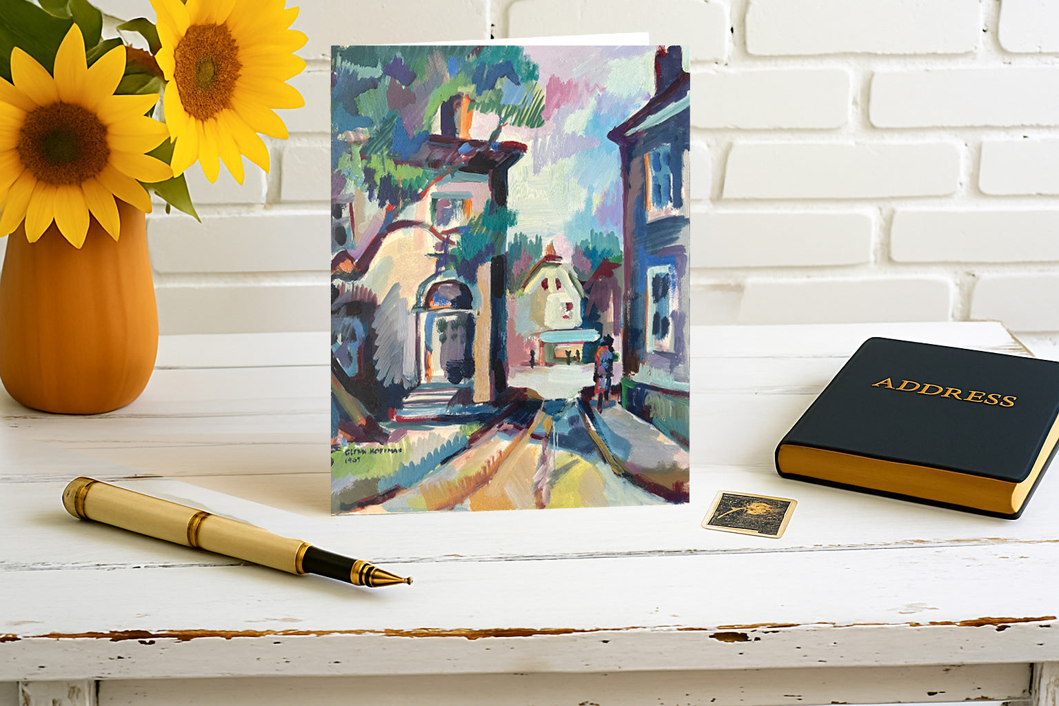 French Village Envisioned - Strokes of Genius Artwork Collection