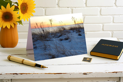 Cold Dunes at Dusk - Coastal Bluff Beauty Collection