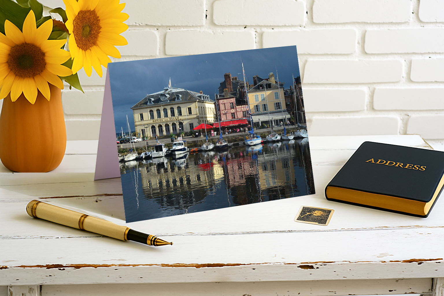 Picturesque Coastal Honfleur – Reflecting On Normandy Collection