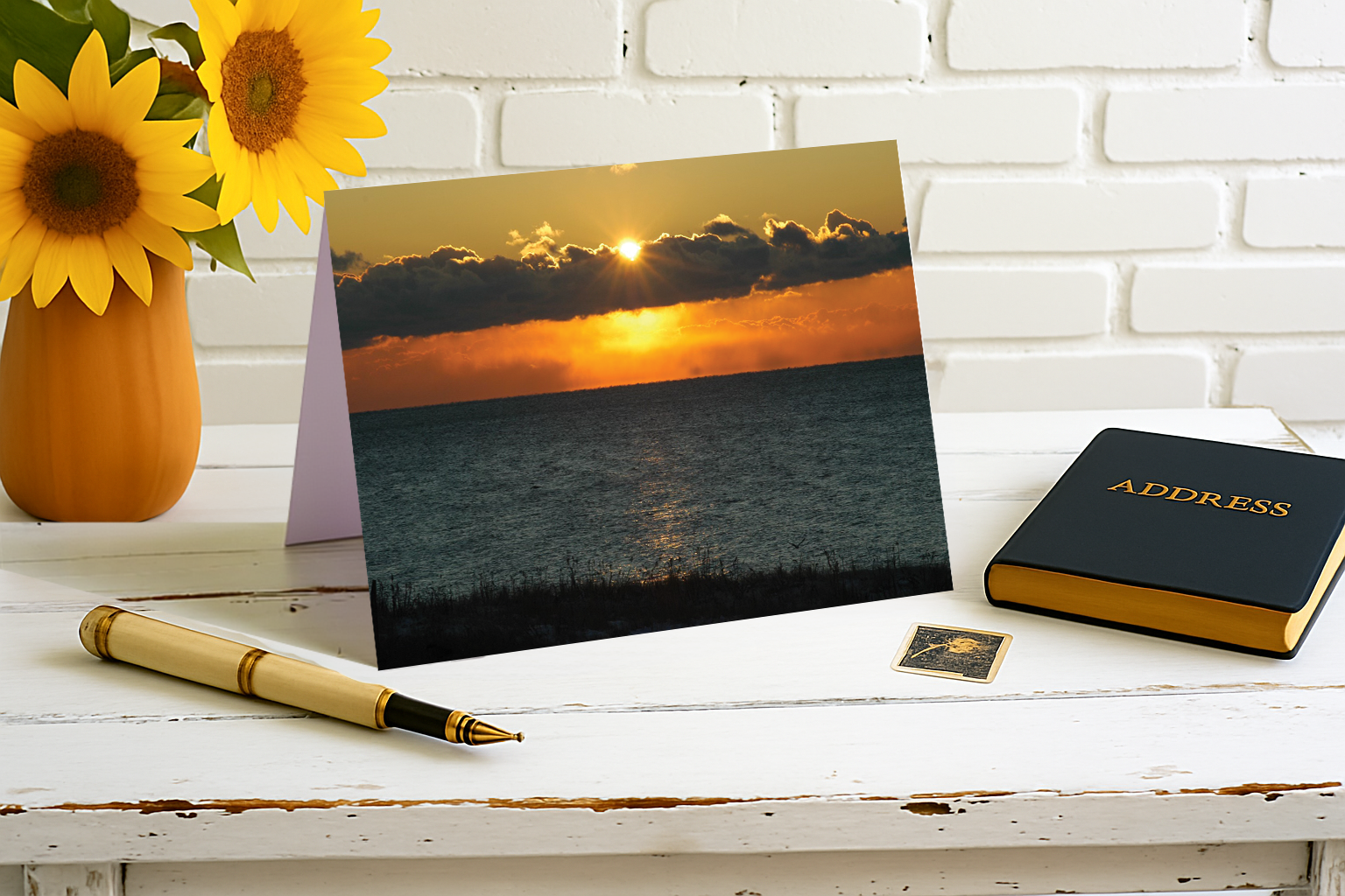 A Quiet Stunner Over the Sound - Sunsets Collection